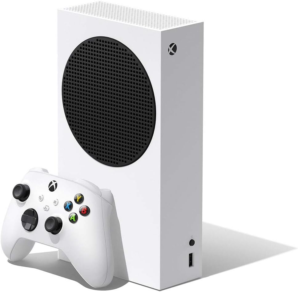 Microsoft Xbox Series S Gaming Console, 512GB NVMe SSD Storage, 8X Cores CPU, 4 TFLOPS Custom RGNA 2 GPU, 10GB GGDR6 Memory, Upo to 1440p Resolution, White Microsoft Xbox Series S Gaming Console, 512GB NVMe SSD Storage, 8X Cores CPU, 4 TFLOPS Custom RGNA 2 GPU, 10GB GGDR6 Memory, Upo to 1440p Resolution, White